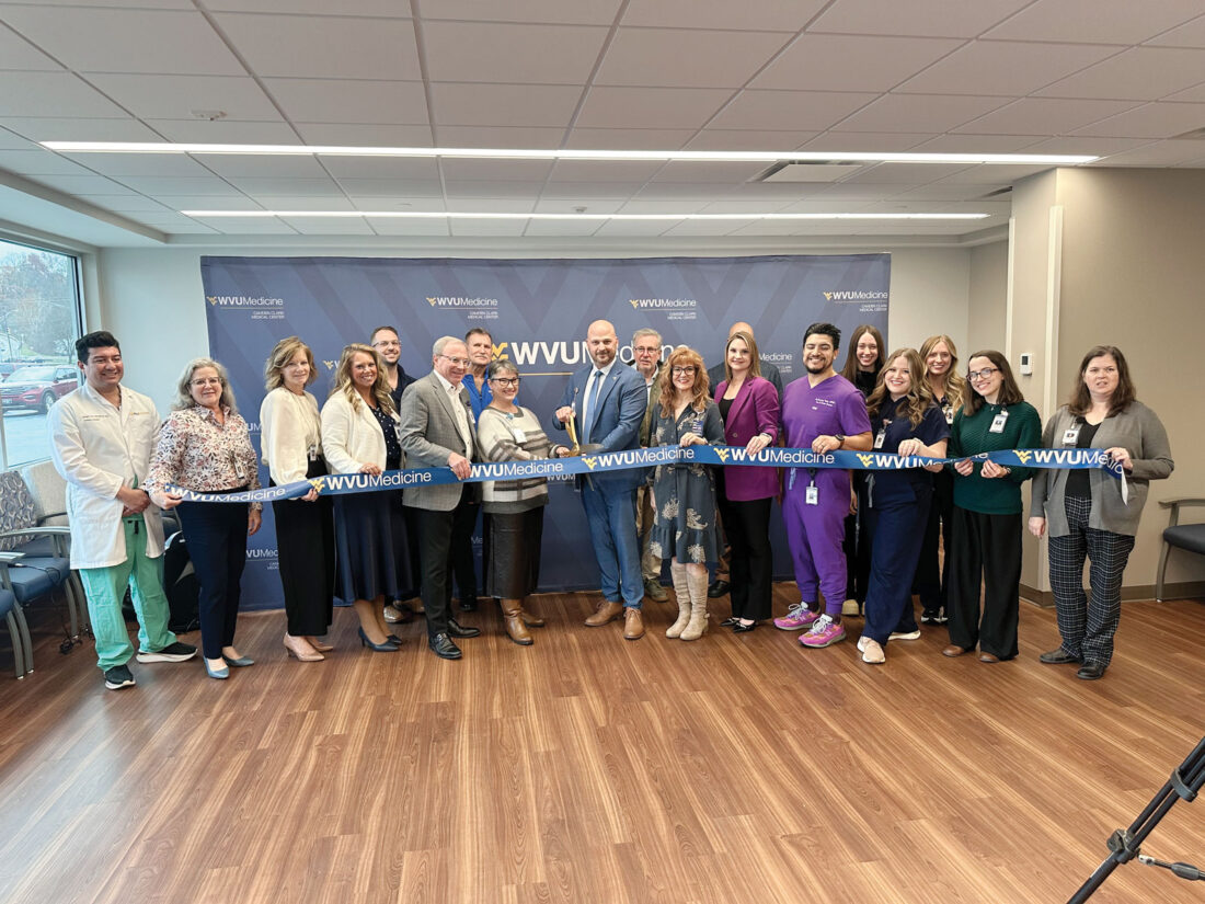 WVU Medicine Camden Clark Medical Center cuts ribbon, accepts donations